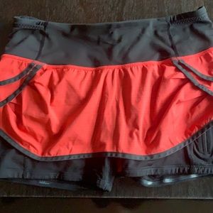 Lululemon running skort